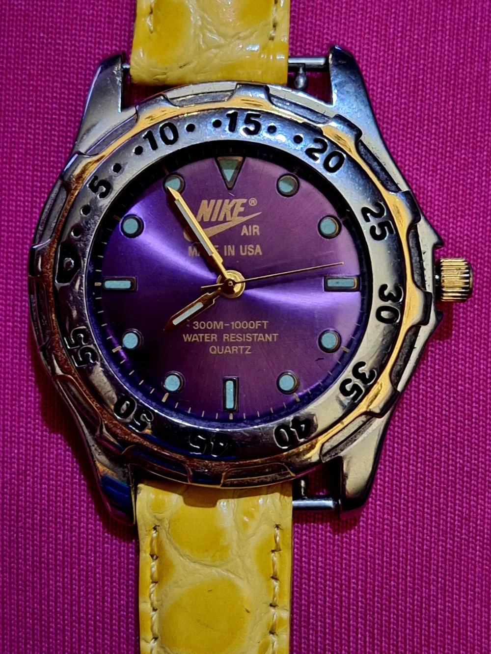 🔥 RARE VINTAGE 90s/Y2K NIKE AIR DIVE-STYLE WATCH